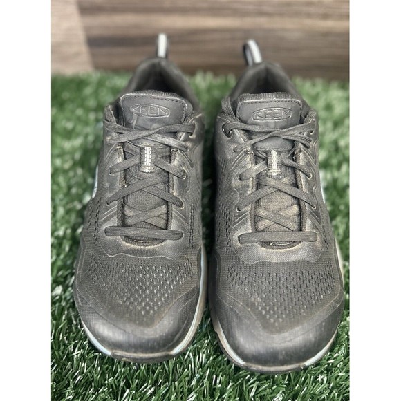KEEN Womens Utility ASTM F2413-18 Steel Toe Work Mesh Shoes Black Sz 8 M - Picture 6 of 7